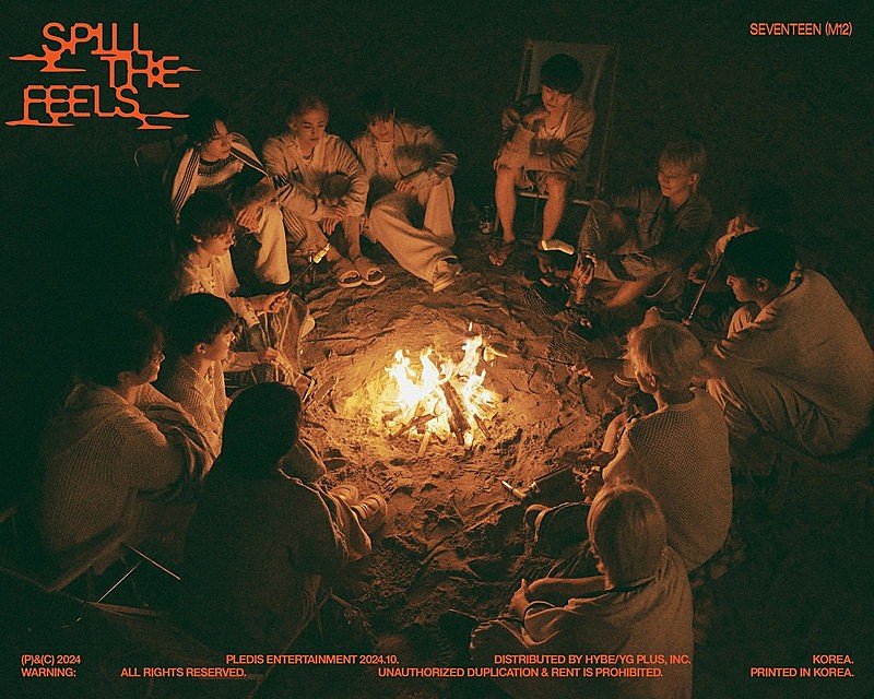 SEVENTEEN「SEVENTEEN、幸せへの過程を描いた『SPILL THE FEELS』オフィシャルフォト3バージョン公開」1枚目/12