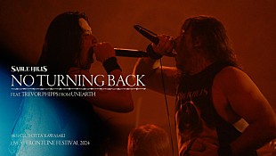 SABLE HILLS「SABLE HILLS、主催メタルフェス【FRONTLINE FESTIVAL 2024】より「No Turning Back feat. UNEARTH」ライブ映像公開」