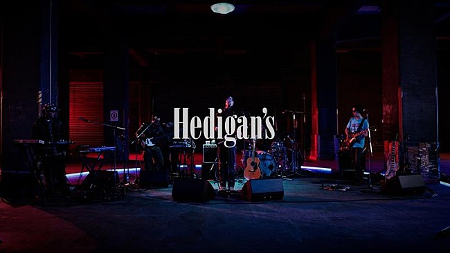 「Hedigan&#039;s、初配信ライブ【Hedigan’s “Warehouse Session”】12/13YouTube公開決定」1枚目/3