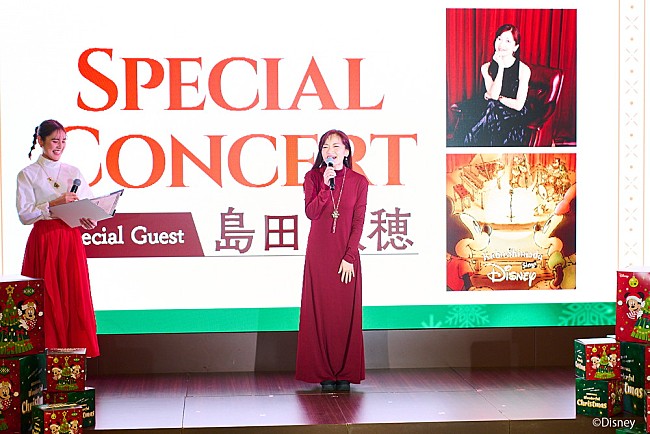 「＜イベントレポート＞島田歌穂、【イオンモール クリスマス　Special Concert】で「ウェルカム・トゥ・クリスマス（2024）」を熱唱」1枚目/18
