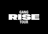 GANG PARADE「GANG PARADE、全国11都市12公演を回る【GANG RISE TOUR】の“ツアーロゴ”解禁」1枚目/2