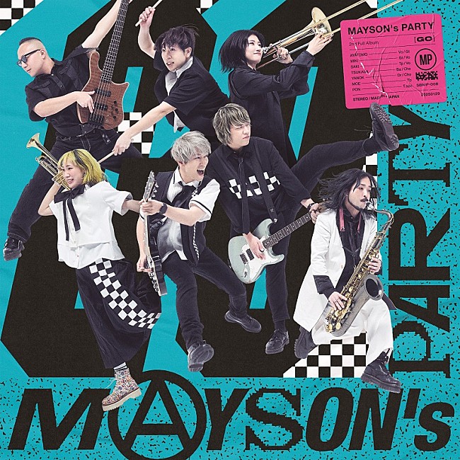 「MAYSON&#039;s PARTY、2ndフルAL『GO』発売＆コミカル満載の新曲「La-La-La」MV公開」1枚目/4