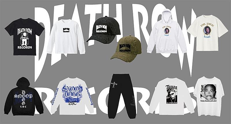 ＜デス・ロウ・レコーズ＞ポップアップ・ストアが原宿で開催、2パック／スヌープ・ドッグなどのアイテムも販売