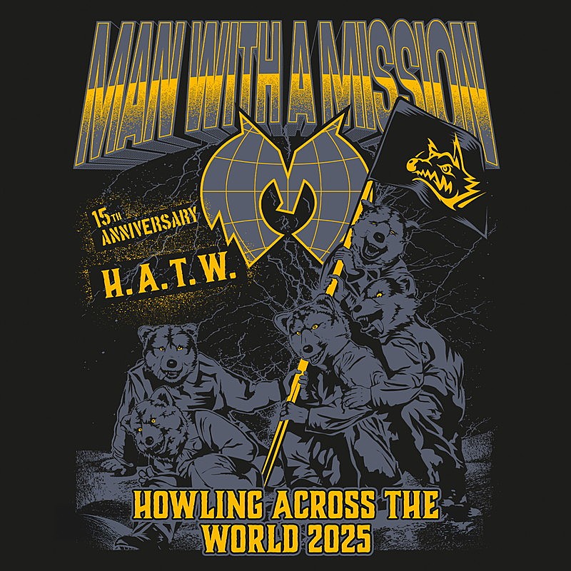 「【MAN WITH A MISSION‘HOWLING ACROSS THE WORLD’UK/EU TOUR 2025】」2枚目/4