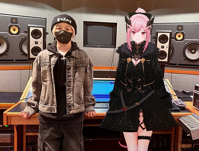 「syudou、Mori Calliope迎えた狂気的ラブソング「罪と蜜」MV公開」1枚目/1