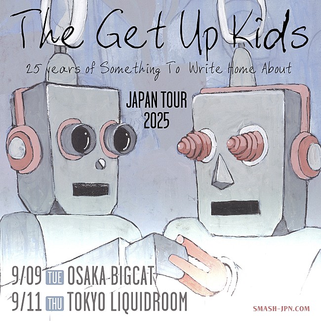 「ザ・ゲット・アップ・キッズ、名盤『サムシング・トゥ・ライト・ホーム・アバウト』完全再現ジャパン・ツアー決定」1枚目/1