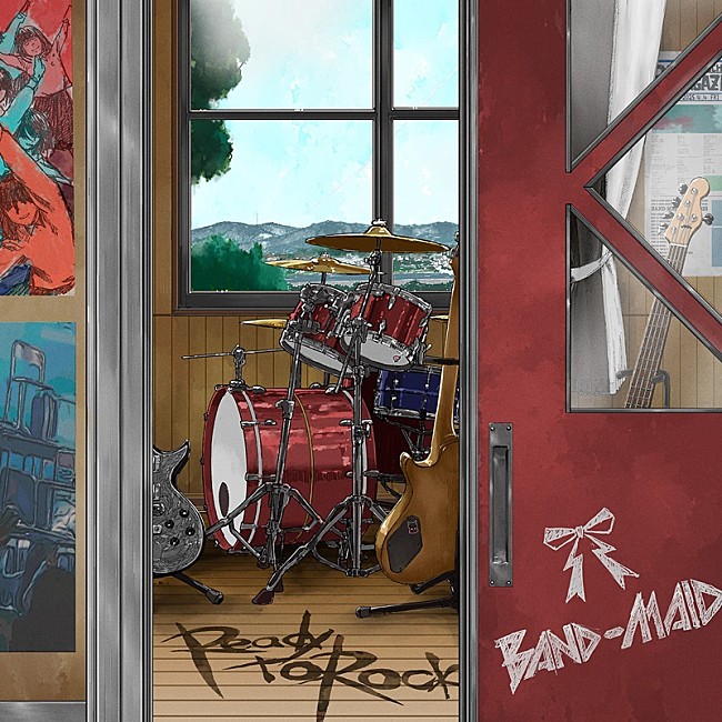 「BAND-MAID、TVアニメ『ロックは淑女の嗜みでして』OPテーマ「Ready to Rock」配信リリース決定」1枚目/2
