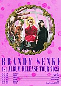 「【BRANDY SENKI 1ST ALBUM RELEASE TOUR】」5枚目/5