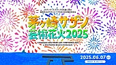 「サザンオールスターズの音楽＆花火が夜空を彩る【茅ヶ崎サザン芸術花火2025】6月開催」1枚目/3