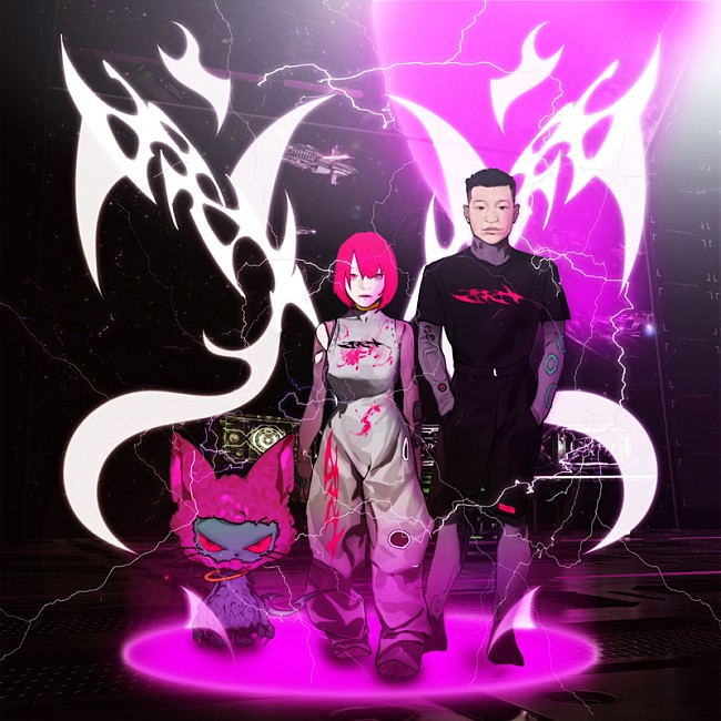 「4s4ki × YULTRON 配信EP『44th Dimension』」2枚目/3