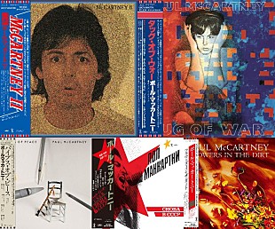 「ポール・マッカートニー、紙ジャケ・シリーズ第3弾発売決定」