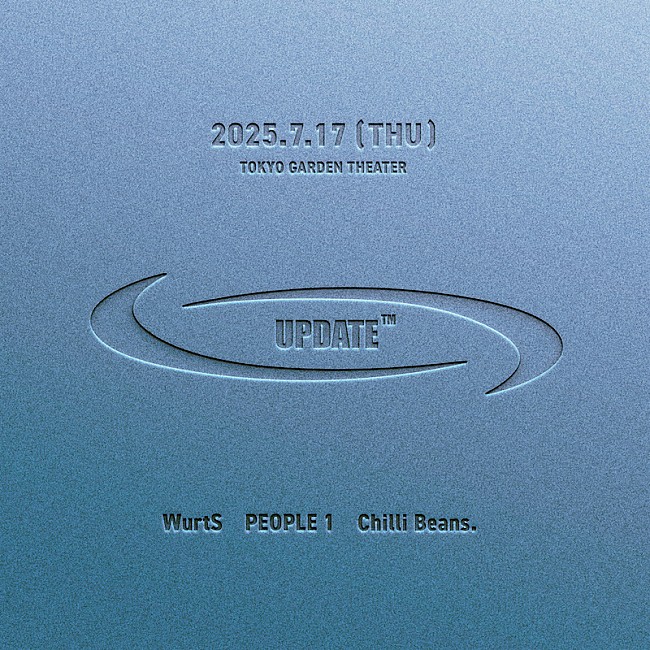 「WurtS／PEOPLE 1／Chilli Beans.、共催3マンイベント【UPDATE】開催決定」1枚目/4