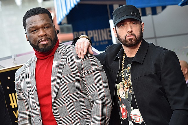 「50セント、エミネムの“おじいちゃんデビュー”を祝福「これは最高だ」」1枚目/1