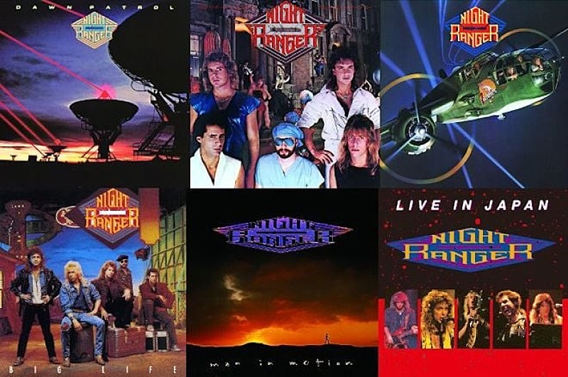 ナイト・レンジャー、80年代の5タイトル＆ライブ盤が紙ジャケ仕様で発売決定 