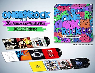 「ONE OK ROCK、全11作のアルバムを網羅したアナログレコードBOXをリリース」