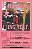 「FINLANDS、ライブツアー【I HAS TOUR】さらなる追加公演発表」1枚目/1