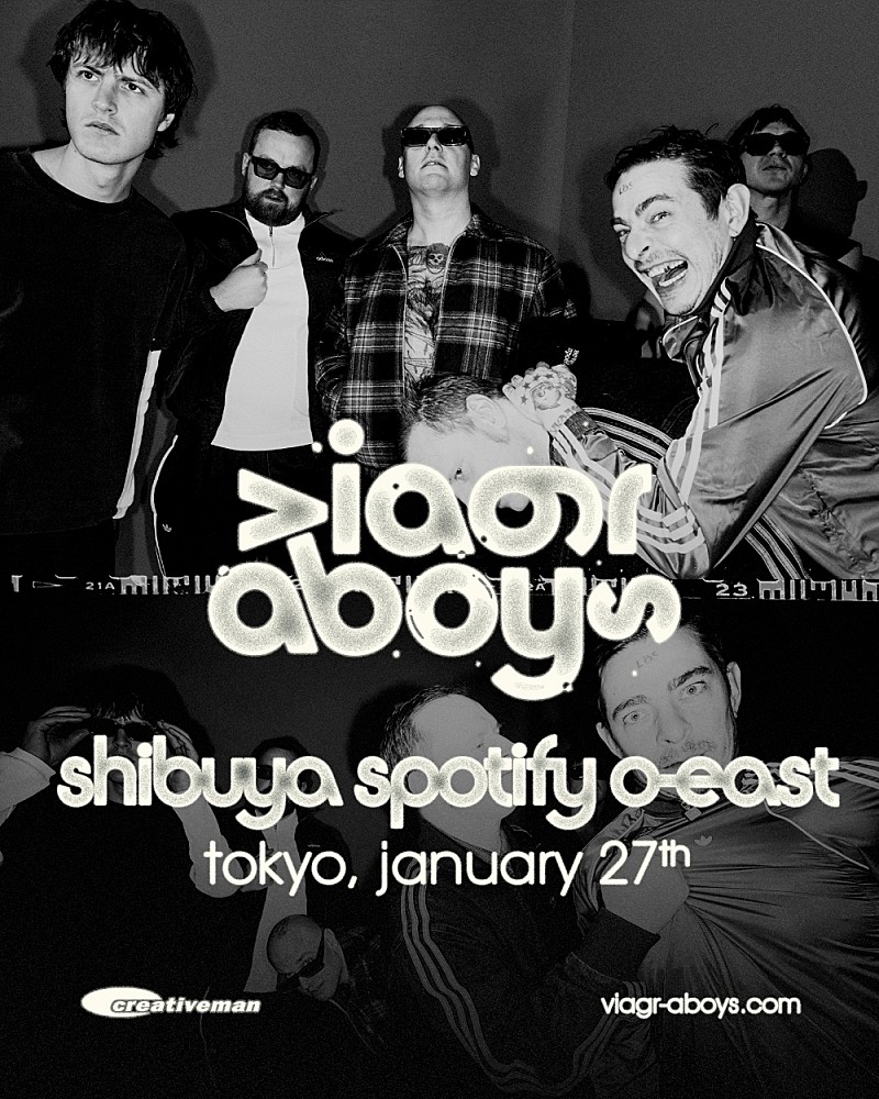 「バイアグラ・ボーイズ、初来日公演が2026年1月に決定」1枚目/1