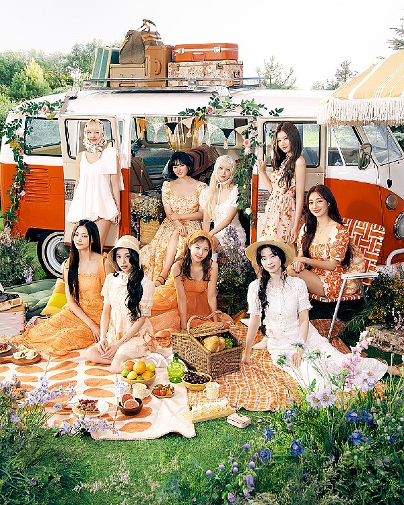 TWICE、ベストアルバム『#TWICE5』リリース＆全曲配信もスタート