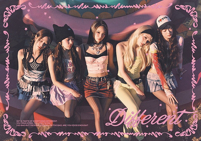 LE SSERAFIM、温かい雰囲気の『DIFFERENT』グループコンセプトフォト＆ジャケット公開