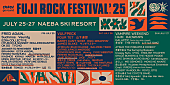 「【FUJI ROCK FESTIVAL &amp;#039;25】ラインナップ第5弾発表、リトル・シムズ／ジンジャー・ルート／アスらが決定 」1枚目/3