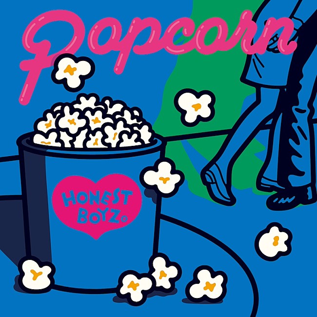 「HONEST BOYZ（R）、新曲「Popcorn feat. RIEHATA, 遠藤翼空&amp;山本光汰 from KID PHENOMENON」配信リリース」1枚目/1