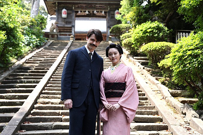 「髙石あかり「ぜいたくな機会をいただけた」トミ－・バストウ「みんなをトゥンクさせたい」連続テレビ小説「ばけばけ」松江ロケ取材会」1枚目/1