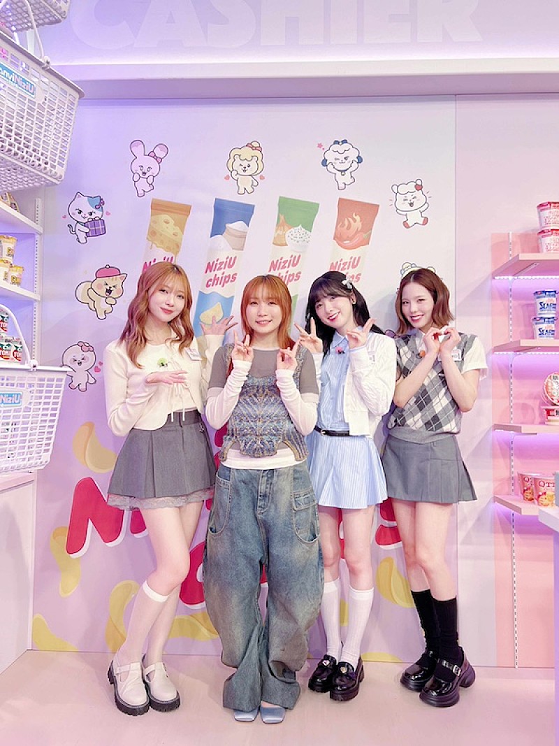 NiziU、最新YouTubeコンテンツ『ConviNiziU store』配信スタート