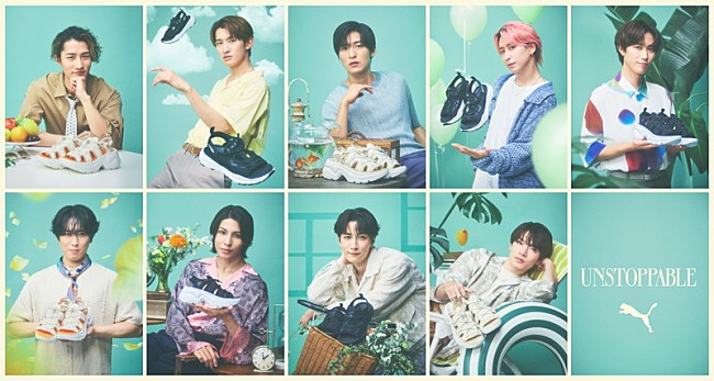 「Snow Manが夏らしいシチュエーションで登場、プーマのキャンペーン「UNSTOPPABLE」第2弾」1枚目/6