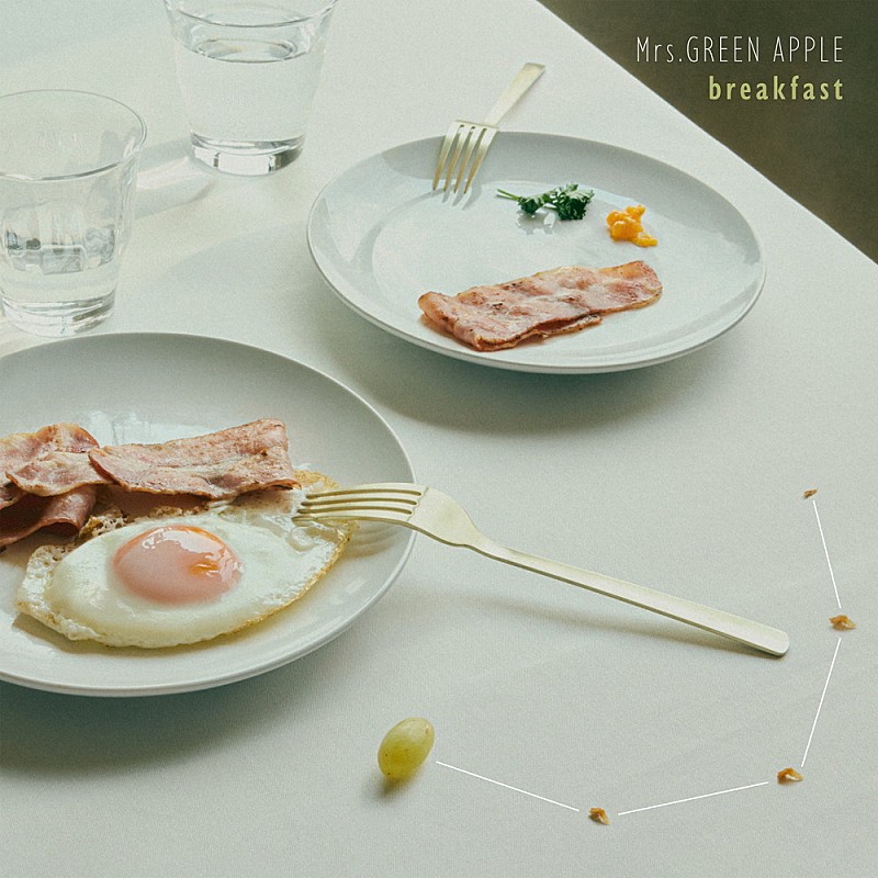 【Hot Shot Songs】Mrs. GREEN APPLE「breakfast」首位、ちゃんみなwith No No Girls／SixTONESらが好発進