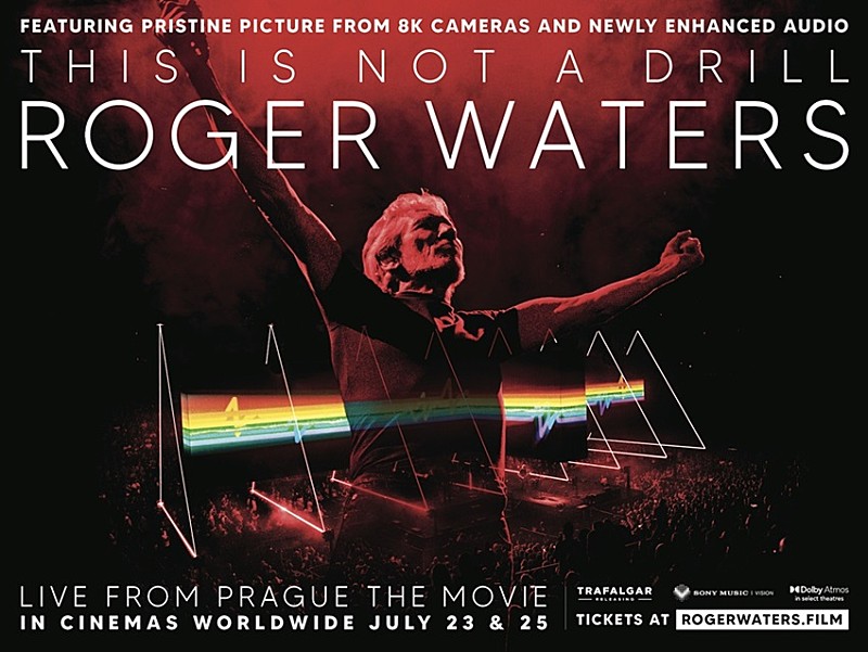 「ロジャー・ウォーターズ、“フェアウェル・ツアー”映像作品『ディス・イズ・ノット・ア・ドリル』7/23より日本上映＆予告編解禁」1枚目/2