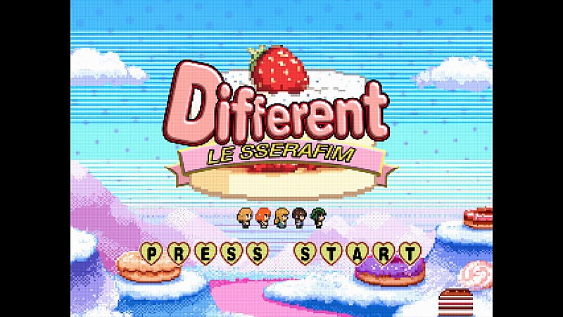 「『LE SSERAFIM  &#039;DIFFERENT (English ver.)&#039; Official Visualizer』」4枚目/4