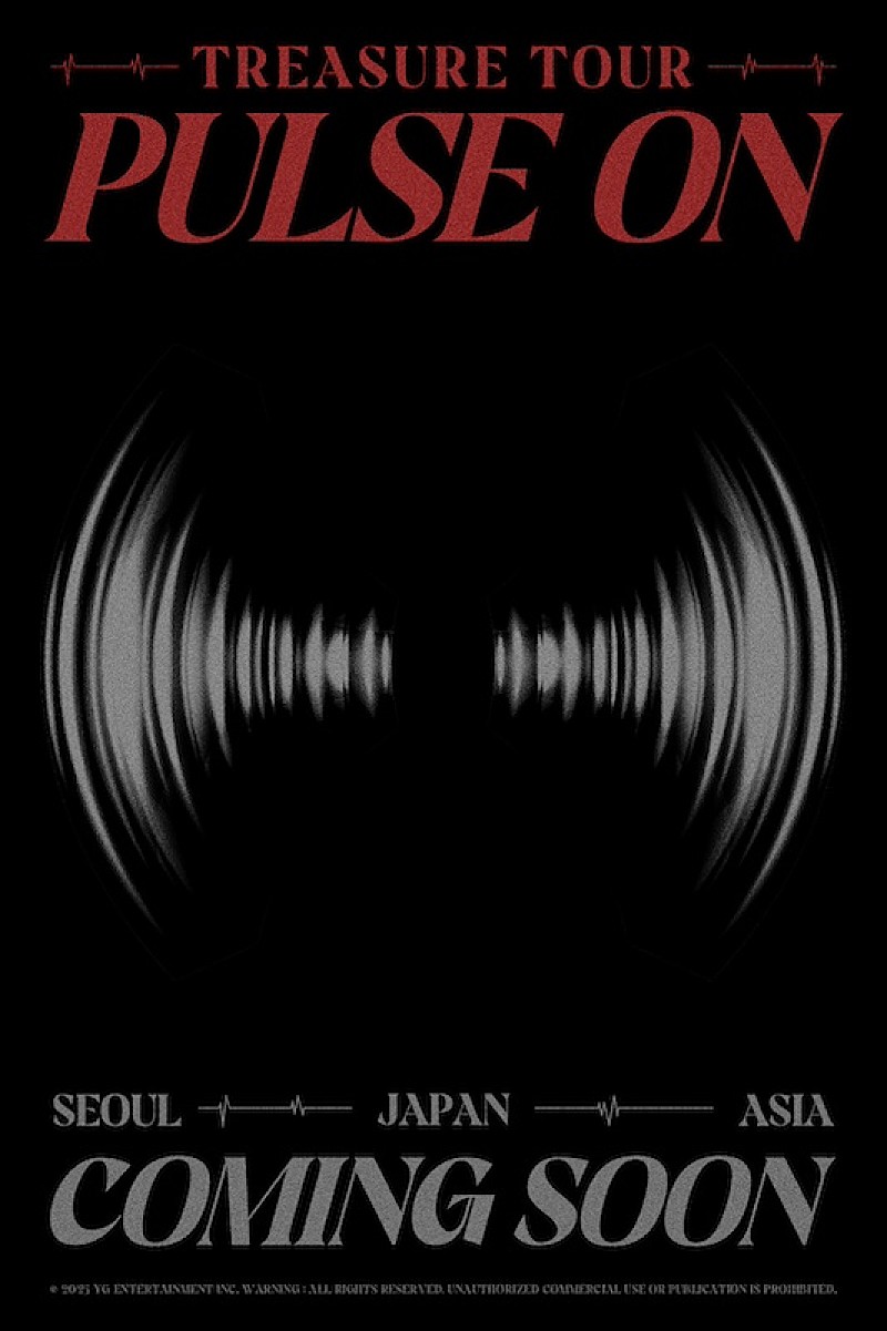 TREASURE、自身3度目となるツアー【TREASURE TOUR [PULSE ON] IN JAPAN】開催決定
