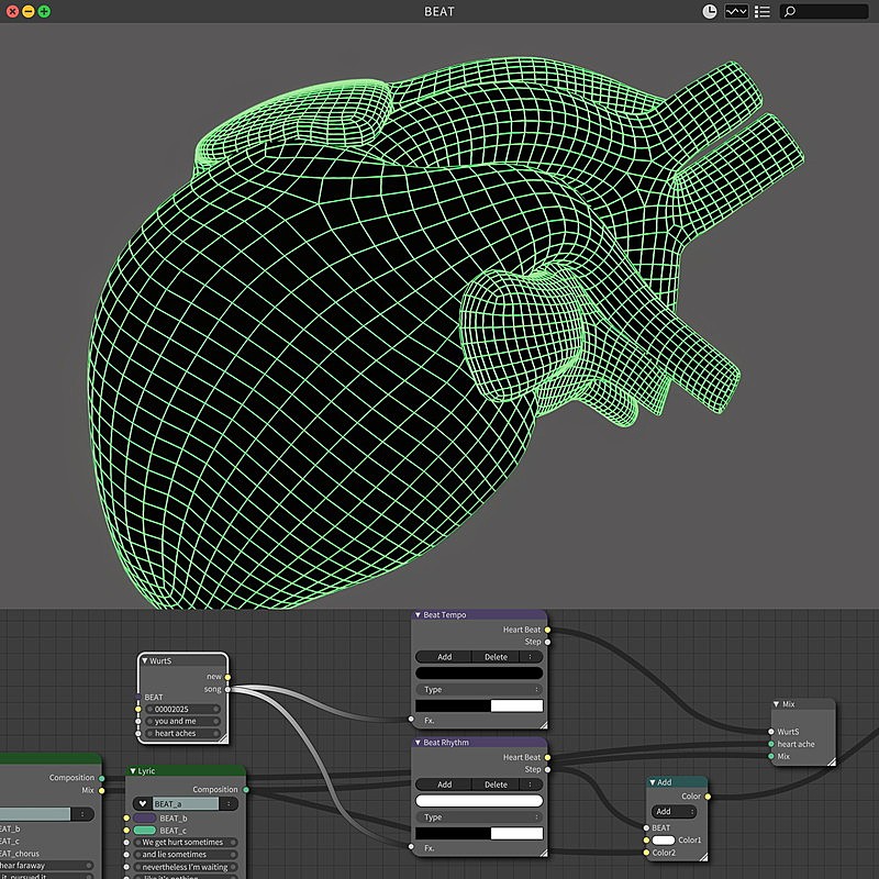 「WurtS 配信シングル「BEAT」」2枚目/3