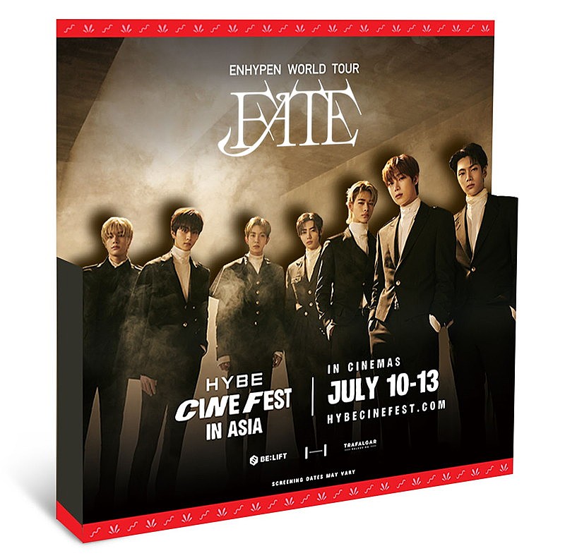 「『ENHYPEN WORLD TOUR [FATE] - HYBE CINE FEST IN ASIA』スタンディ」4枚目/7