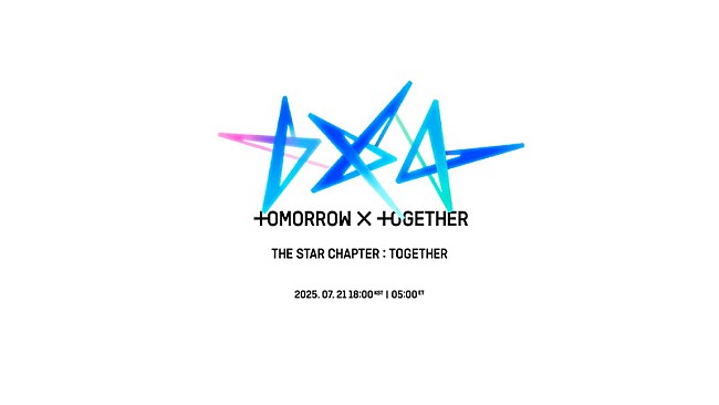 「TOMORROW X TOGETHER アルバム『The Star Chapter: TOGETHER』ロゴモーション」2枚目/2