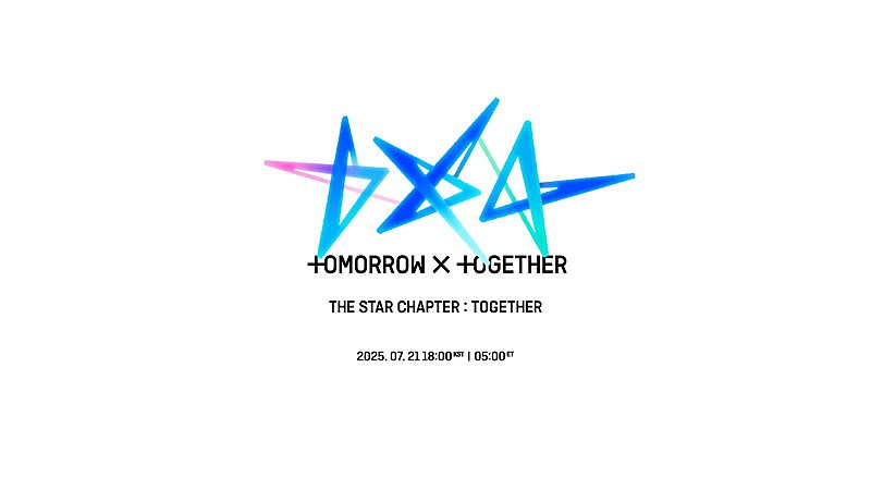 「TOMORROW X TOGETHER アルバム『The Star Chapter: TOGETHER』ロゴモーション」2枚目/2