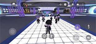 「UVERworldのメタバース空間が開設、アバターによる交流やアイテムなどを楽しめる」