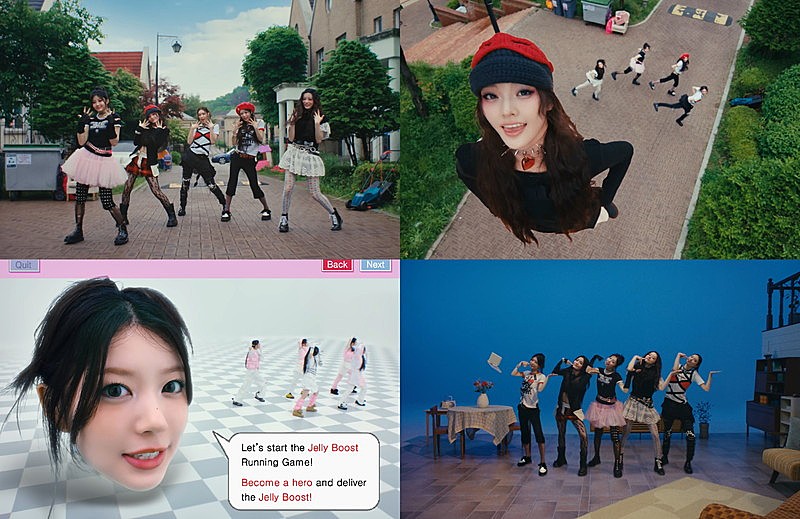 ILLIT、新曲「jellyous」MVでゲームキャラクターに変身