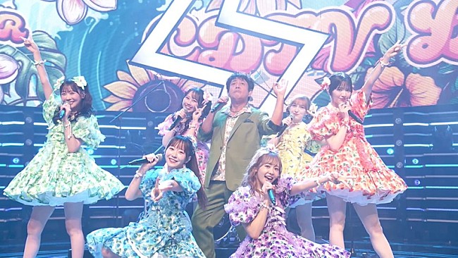 「TUBE×FRUITS ZIPPER、『CDTVライブ！ライブ！』コラボ映像が期間限定公開」1枚目/3