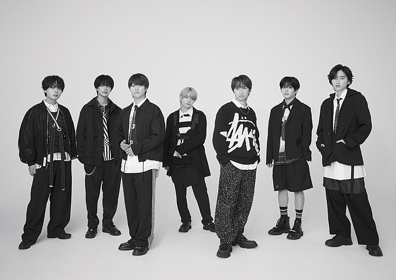 なにわ男子、ニューシングル『アシンメトリー / Black Nightmare』9月リリース