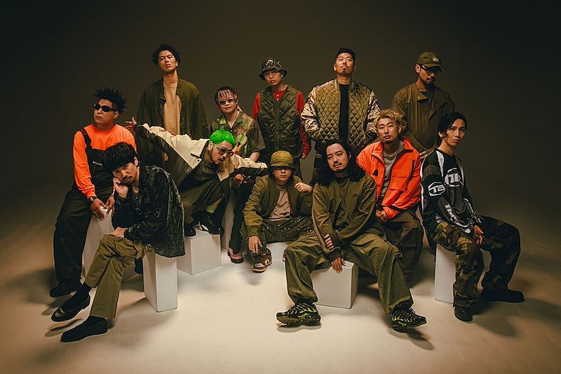 梅田サイファー、ニューAL『HAPPY RETENTION』9月に発売決定＆新曲「GOLDEN」MV公開