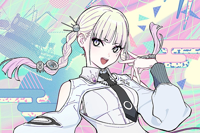 ポニーキャニオン新レーベルよりバーチャル・シンガー / ラッパーの朔雀がデビュー