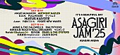 「【朝霧JAM &amp;#039;25】アーティスト第3弾＆出演日別ラインナップ発表」1枚目/1