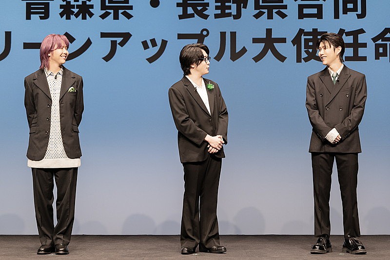 「Mrs. GREEN APPLE「グリーンアップル大使」任命式」5枚目/16