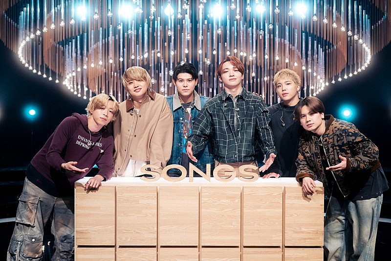 「BE:FIRST『SONGS』に登場、合唱部サプライズ訪問&黒沢薫(ゴスペラーズ)含むコーラス隊と「空」披露」1枚目/10