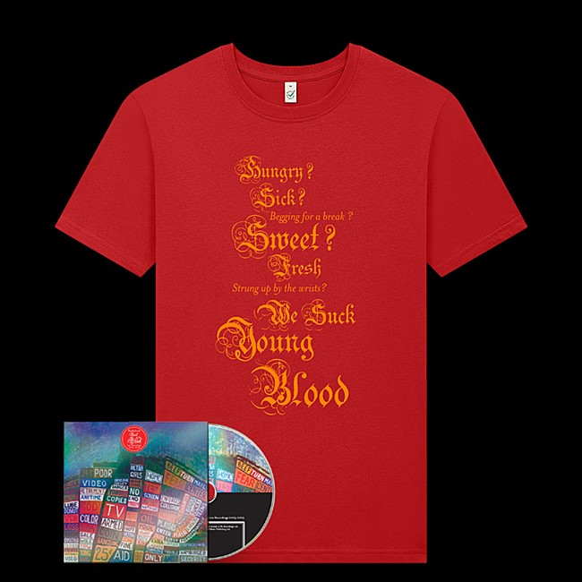 「レディオヘッド、『Hail To the Thief - Live Recordings 2003-2009』数量限定Tシャツ付きセット発売＆ライブ映像9曲公開」1枚目/1