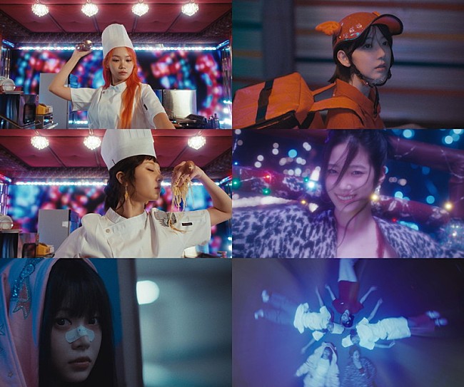 「LE SSERAFIM、1stシングル『SPAGHETTI』ティザー映像を公開」1枚目/1