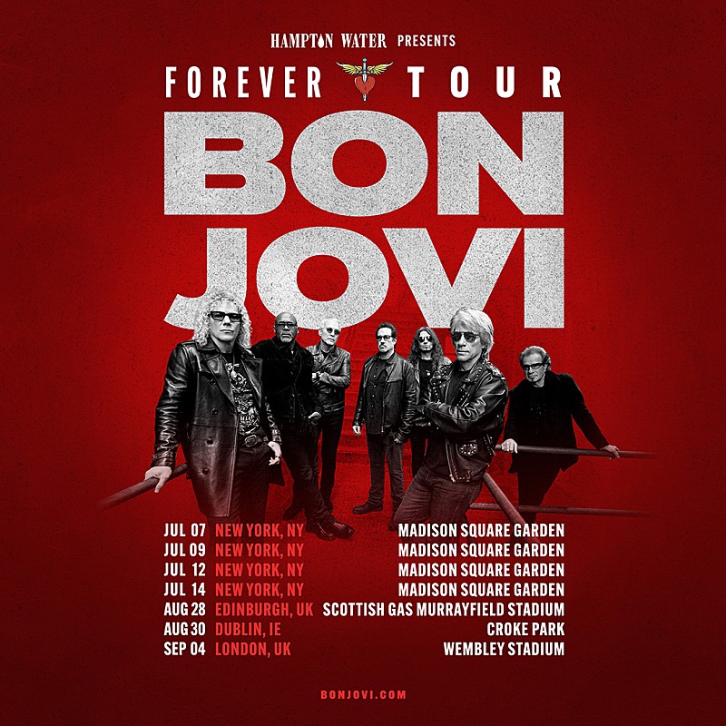 「ボン・ジョヴィ、ジョンの声帯手術を乗り越えてツアー復帰を発表「待ち望んでいた瞬間」」1枚目/1