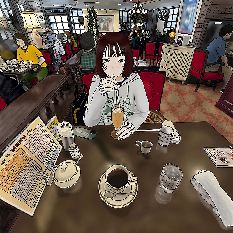 「帝国喫茶、3か月連続で新曲リリース第1弾「愛毎日」は杉崎拓斗(Dr.)が書き下ろし」1枚目/5