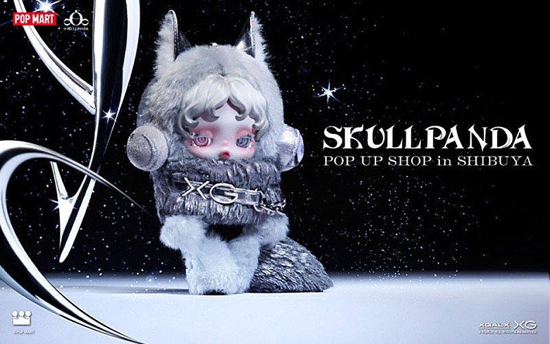 XGとSKULLPANDAがコラボ　日本限定コラボアイテムを先行発売＆ポップアップ開催